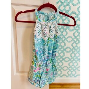 Lilly Pulitzer Girls What a Lively Place Romper